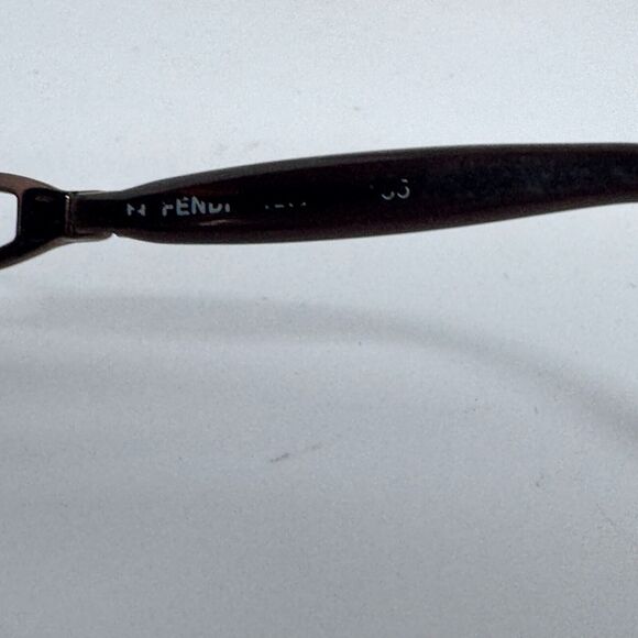 Fendi Oval Eyeglass Frames F943 Bronze/Brown full rim H15477 - Picture 6 of 8